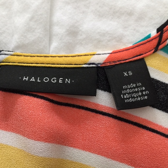 Halogen Bright Striped Dress - Picture 5 of 6